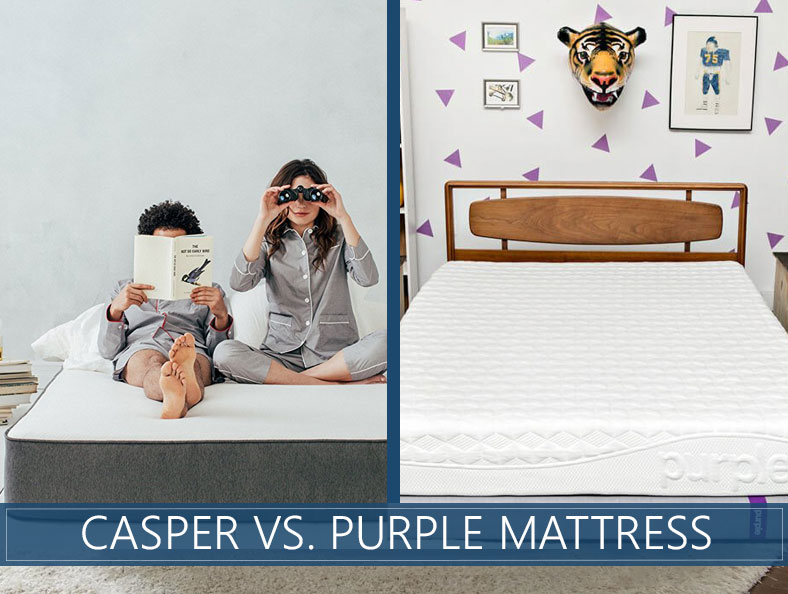 purple mattress vs casper hybrid