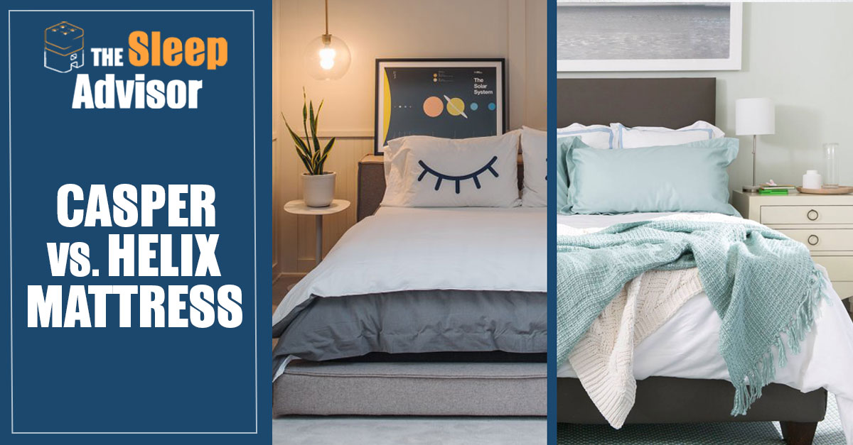 Our Helix vs. Casper Mattress Comparison  Who Wins This 2019 Duel?