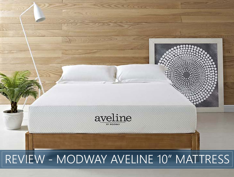 modway aveline 10 mattress king