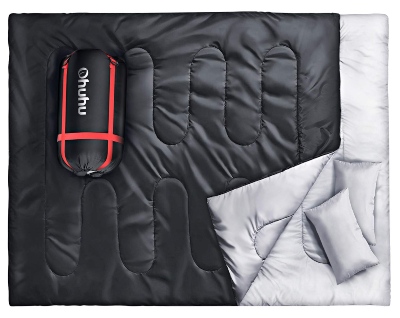 Ohuhu Sleeping Bag Lightweight Portable Backpacking Sleeping Bags