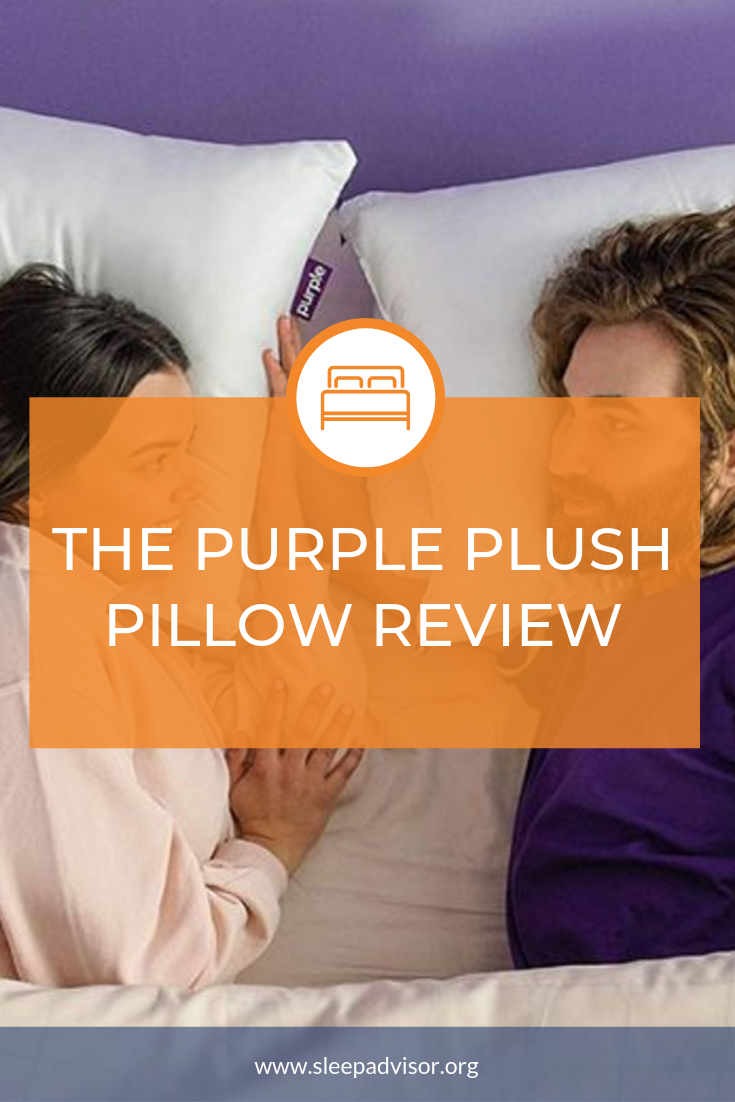 purple plush pillow review