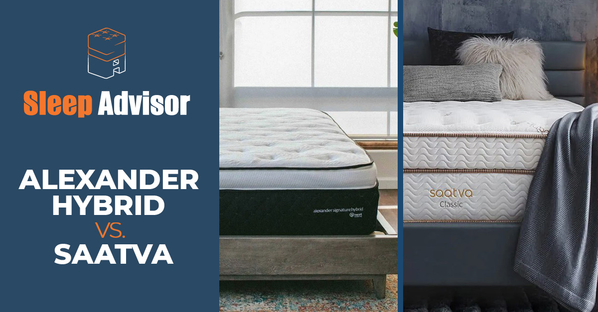 alexander hybrid mattress vs saatva