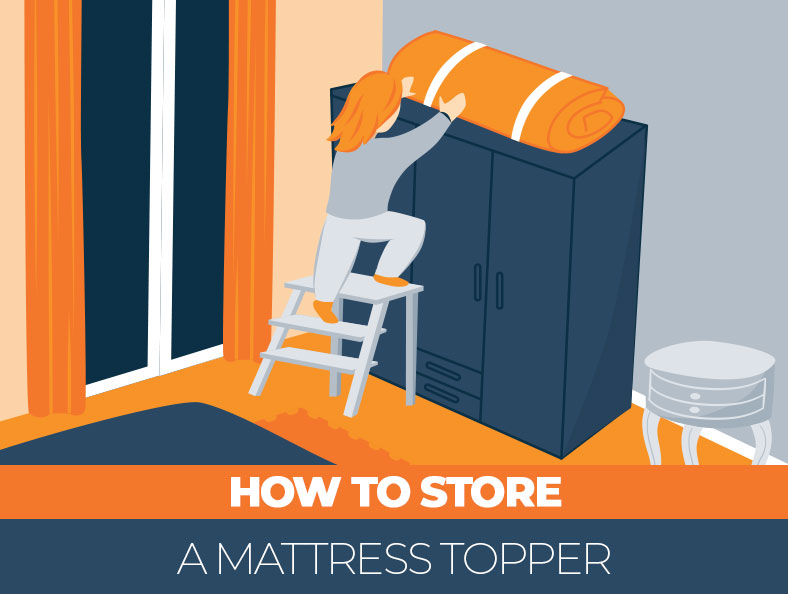 How to Store Memory Foam Mattress Topper?