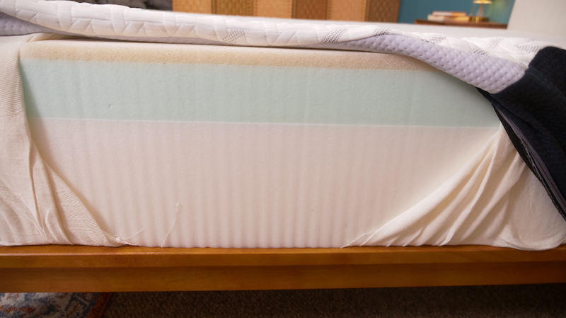 The foam layers inside the Nectar mattress