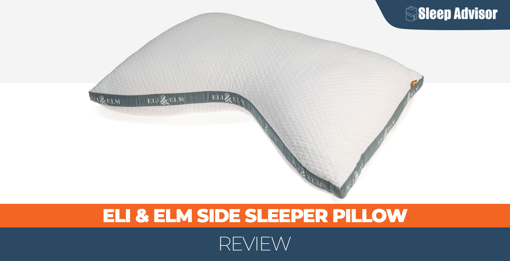 Eli & Elm Cotton Side Sleeper Pillow