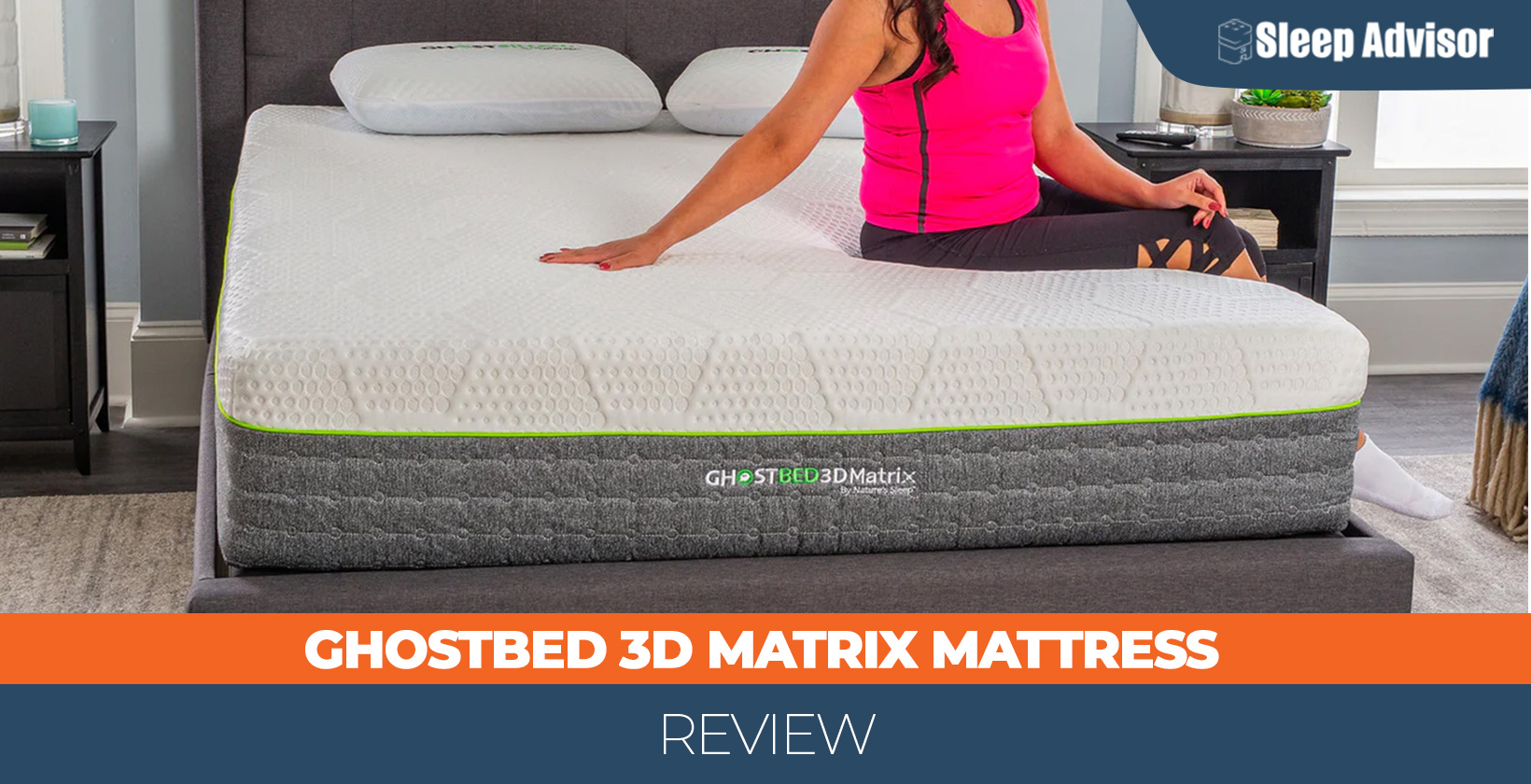 GhostBed 3D Matrix® Mattress Review (2024) - Sleep Advisor