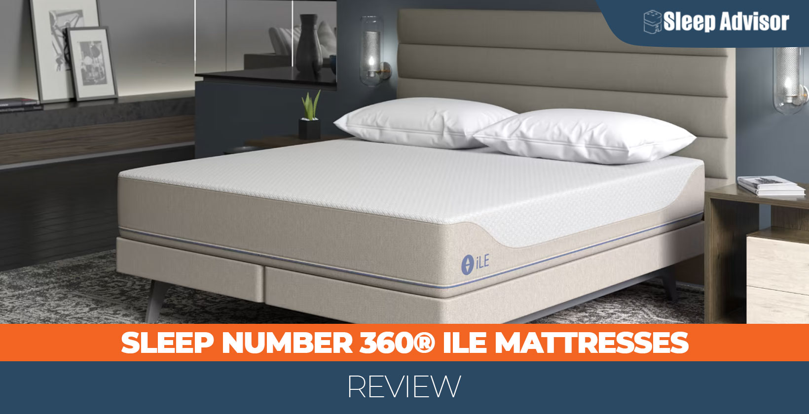 Full size outlet sleep number bed