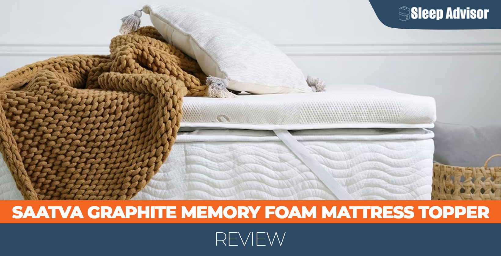 graphite memory foam mattress topper