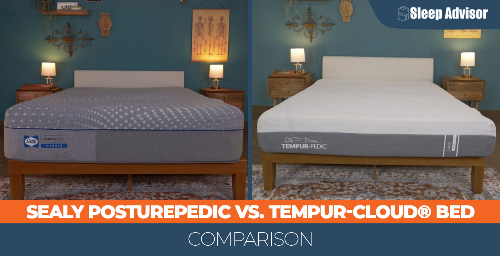 Sealy Posturepedic vs Tempur-Cloud (2024) - Sleep Advisor