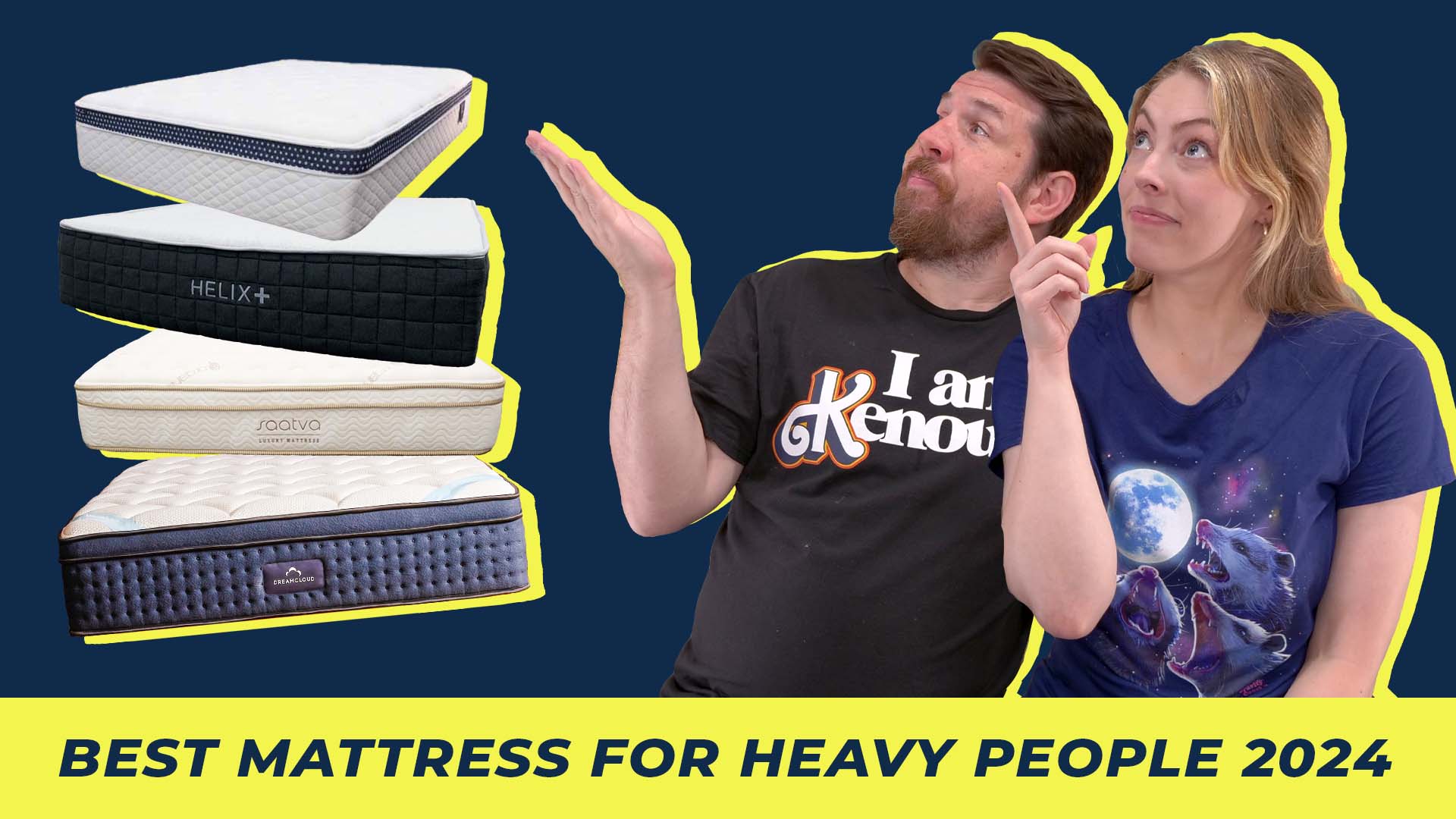 Best Mattresses for Heavier and Plus-Size People (2024)