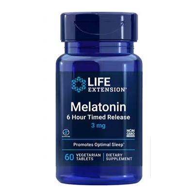 Life Extension Melatonin 6-Hour Timed Release