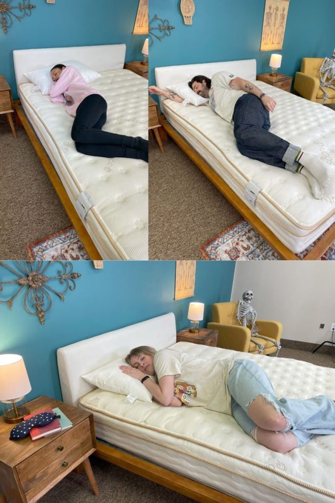 Saatva Classic Side Sleeping Testing