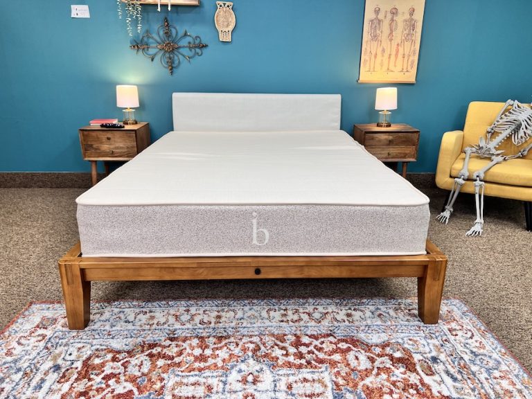 Birch Natural mattress in the Sleep Advisor studio
