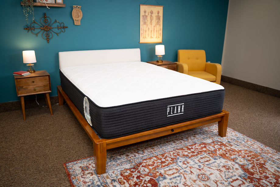 Plank Firm Luxe mattress side view