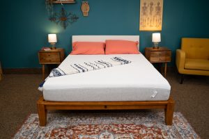 Tuft & Needle mattress in the Sleep Advisor studio