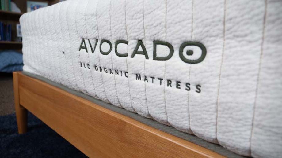 Avocado Eco Organic mattress label