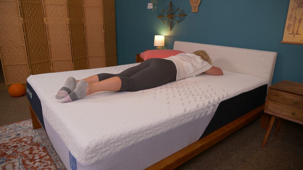 Nectar Classic Memory Foam stomach sleeping