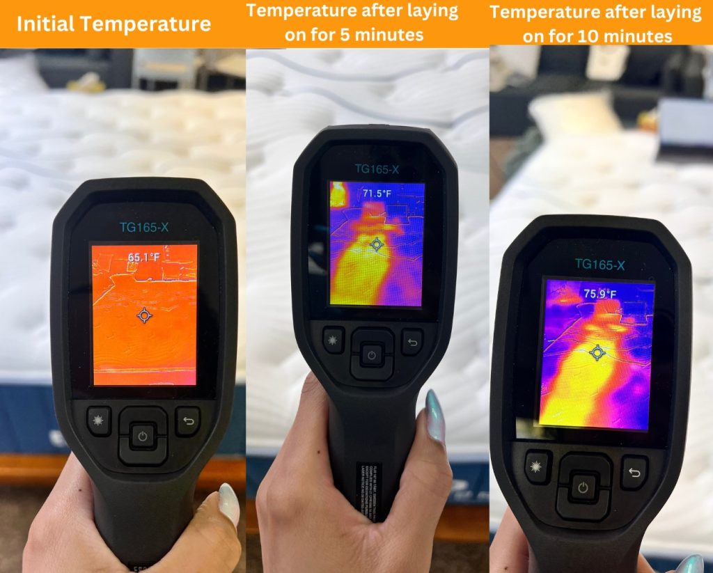 Bear Elite Hybrid temperature test