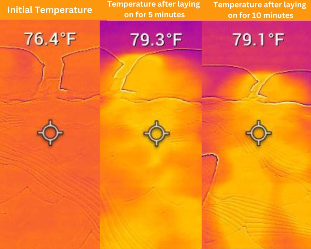 Bear Star Hybrid temperature test