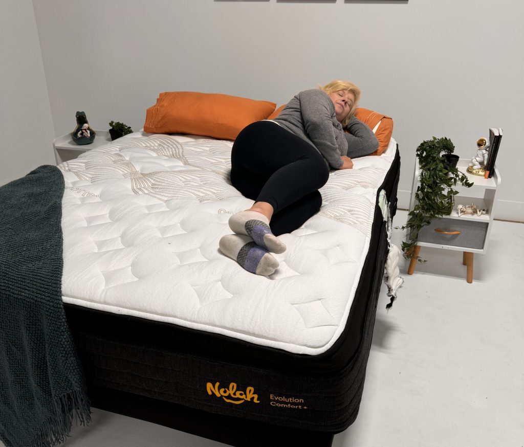 Nolah Evolution Comfort Side Sleeping scaled e1731609839352